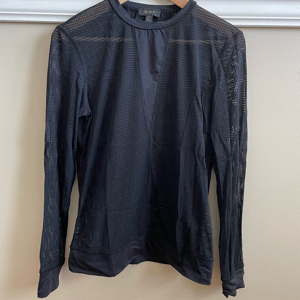 Alala Long Sleeve Mesh Top